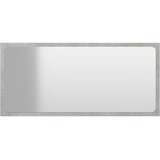  Kupaonsko ogledalo boja betona 80x1,5x37 cm konstruirano drvo | shoptok.hr
