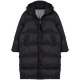 Trendyol Black Oversize Goose Down Water Repellent Long Puffer Jacket | Shoptok.si