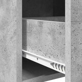  Kreveta Betonska siva 40 x 36 x 80 cm Konstruirano drvo | shoptok.hr