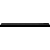  Plutajuće zidne police 4 kom sjajne crne 120x23,5x3,8 cm MDF | shoptok.hr