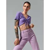 Sinsay ženski crop top na vezanje 5828F-04X | shoptok.hr