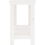  Radni stol Bijela 140x50x80 cm od masivne borovine | shoptok.hr