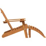 vidaXL vrtni stol adirondack z oporo za noge trden akacijev les | Shoptok.si