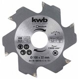 KWB Glodalo 100x22x3,8 mm 6Z, za TC-BJ 900 | shoptok.hr