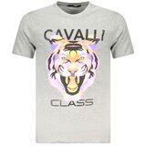 Cavalli Class Muška Majica Kratkih Rukava Siva | shoptok.hr