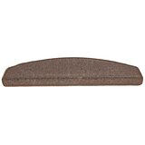  Prostirke za stepenice 30 kom 65x24x4 cm boje kave, poluokrugle, velike | shoptok.hr