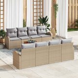  Sjedeća garnitura za vrt 9 kom. poliratan 90 x 55 x 71 cm | shoptok.hr