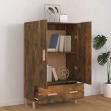  Komoda boja dimljenog hrasta 70 x 31 x 115 cm konstruirano drvo | shoptok.hr