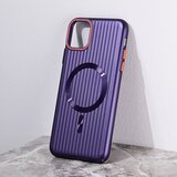 Torbica Magsafe Stripe za iPhone 11 Pro Max 6.5 ljubicasta Cene