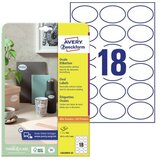  Etikete zweckform l6024rev 63,5x42,3mm 1/25 ovalne ZWECKFORM1 | Shoptok.si