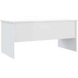  Stolić za kavu sjajni bijeli 102x50,5x46,5 cm konstruirano drvo | Shoptok.si