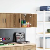 vidaXL garažni zidni ormarić Artisan hrast izrađen od drveta | shoptok.hr