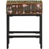  Bočni stolić 40 x 30 x 51 cm od masivnog obnovljenog drva | shoptok.hr