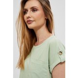 Moodo T-shirt with a pocket - green | Shoptok.si