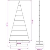  Metalna božićna jelka KUOPIO 210 cm Metal Crna | shoptok.hr