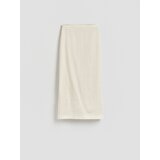 Reserved LADIES` SKIRT - krem | shoptok.hr