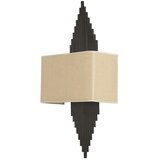 Opviq Zidna lampa E14 Grlo, Crno-bež | Eponuda.ba