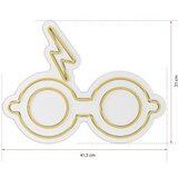 WALLXPERT dekorativna plastična led rasveta glasses and scar yellow | ePonuda.com