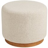 House Nordic Bež tabure iz tkanine bouclé Daisy – Cene