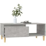  Stolić za kavu boja betona 90x50x36 5 cm konstruirano drvo | shoptok.hr