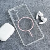  Maska za Samsung A16 5G/ A166B Mag Case Clear Slim roze Cene