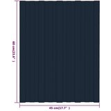 Krovni panel 12 pcs Antracit 60 x 45 cm Pocinčani čelik - Antracit 60 x 45 cm 12 | shoptok.hr