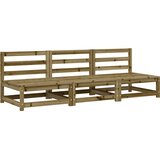  Vrtne sofe 3 kom 70 x 70 x 67 cm od impregnirane borovine | shoptok.hr