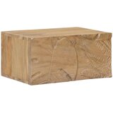  Ručno rađeni noćni ormarić Tamnije smeđi teak 40 x 30 x 20 cm | shoptok.hr