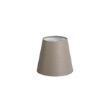 QAZQA Pokrov iz lanene objemke taupe 12 cm okrogel Cene
