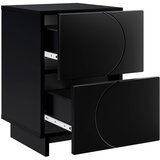  Noćni ormar 2 kom. Crna 33,5 x 34,5 x 50 cm Konstruirano drvo | shoptok.hr