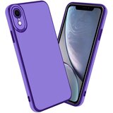 Cadorabo Ohišje, združljiv z Apple v sijajnem vijoličnem - Rose Gold - Zaščitni pokrov iz fleksibilnega silikona TPU in z zaščito pred kamero, (20603786) Cene