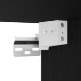 vidaXL Set TV kabineta od 5 dijelova, zidno montiran, crni hrast, konstruirano drvo | shoptok.hr