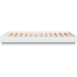  Okvir za krevet bijeli 135x190 cm konstruirano drvo | shoptok.hr