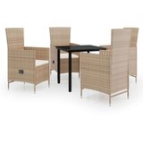  5-dijelni vrtni blagovaonski set s jastucima bež | shoptok.hr