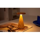 Gingko LED namizna svetilka v naravni barvi z lesenim senčilom (višina 14 cm) Sylva – | Shoptok.si