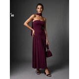 Sinsay Maxi haljina s asimetričnim šavom i šalom | shoptok.hr