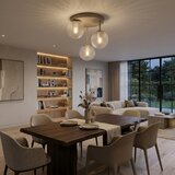 Brilagi Plafonski luster STELLA 3xE27/60W/230V bež/zlatna | Eponuda.com