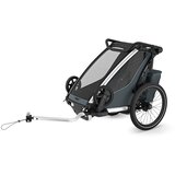 Thule Chariot Cross 2 single multifunkcionalna sportska prikolica za bicikl - 1 dijete,siva | shoptok.hr