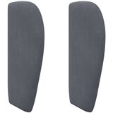  Uši uzglavlja Siva nijansa 40 x 23 x 6 cm Baršun | shoptok.hr