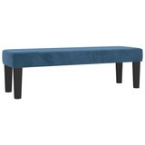 vidaXL Box spring postelja z vzmetnico temno modra 160x200 c | Shoptok.si