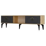 Hanah home tv polica violet sapphire oak anthracite | ePonuda.com