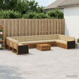  Setovi sofa 11 kom. Čvrsto drvo akacije | shoptok.hr