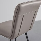 Modern Living stol ivie, rjavosiva, videz usnja | Shoptok.si