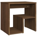  Noćni ormarić boja smeđeg hrasta 40x30x40 cm konstruirano drvo | shoptok.hr