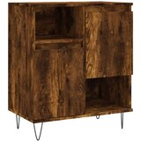vidaXL Komoda boja dimljenog hrasta 60 x 35 x 70 cm konstruirano drvo | shoptok.hr