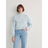 Reserved - Džemper s resama - bljedoplavo | shoptok.hr