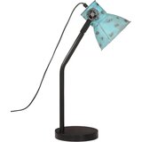 Stolna Namizna svetilka 25 W obrabljeno modra 17x17x60 cm E27, (21239965) | Shoptok.si