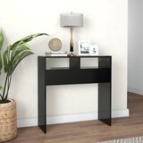  Konzolni stol crni 78 x 30 x 80 cm od konstruiranog drva | Eponuda.ba