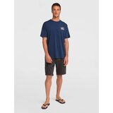 O'neill Majica temno modra / pastelno rumena / antracit / sivka | Shoptok.si