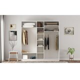 Hanah home Ormar Rb-168-01-005, 175x210x52 cm, Bijeli | Eponuda.ba